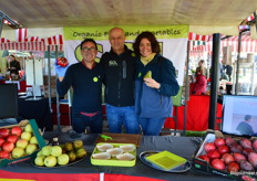 Antonio Alvarez, Floris Miedema en Gemma Llanos Sagarra. Floris: "Solid Organic Link wil een connectie maken tussen telers en afnemers." 